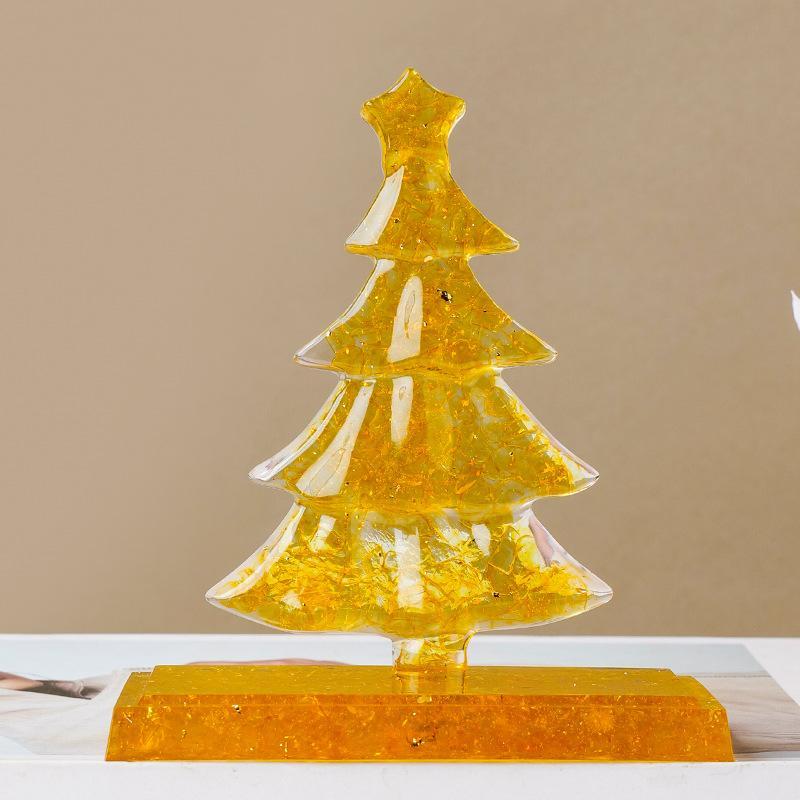 Crystal Chip Christmas Tree Ornament
