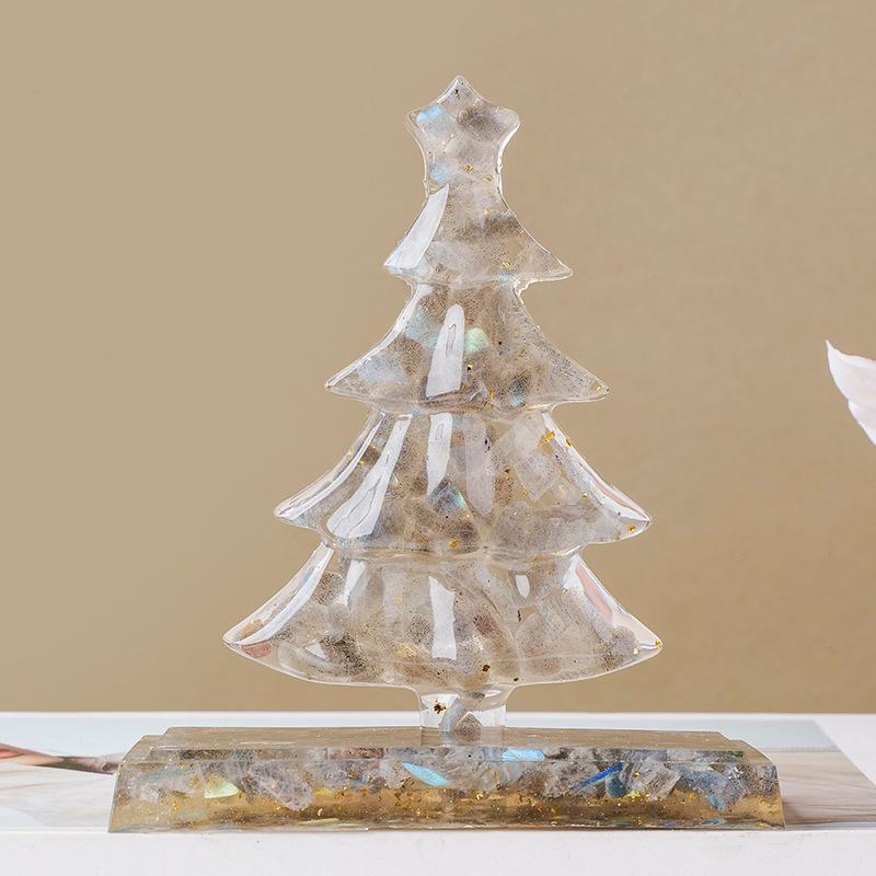Crystal Chip Christmas Tree Ornament
