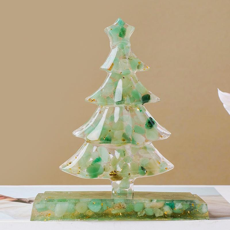 Crystal Chip Christmas Tree Ornament