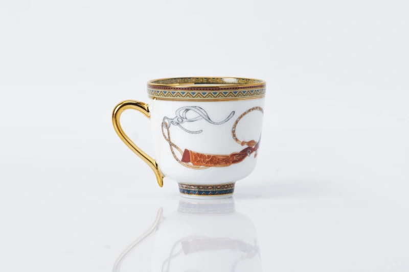 Oriental Horse Coffee Pair Cup