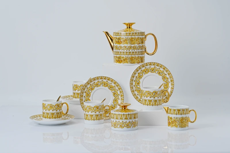 Baroque Coffee Cup Set
