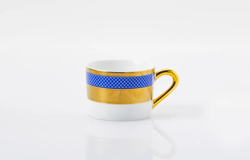 Golden Domain Blue 15 Head Coffee Cup