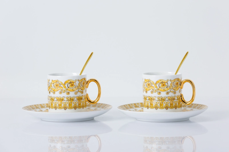 Baroque Coffee Cup Set