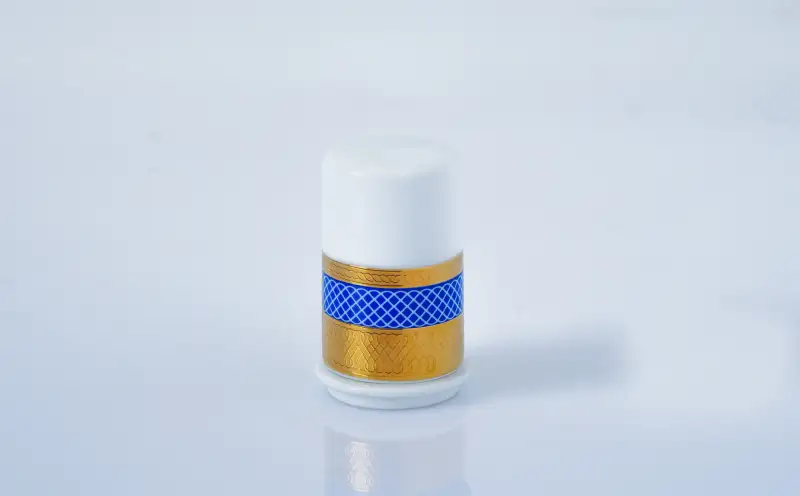 Golden Blue Tableware Set