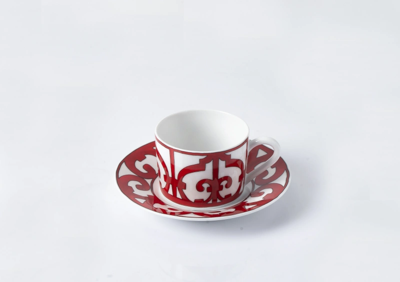 Eastern auspicious knot Coffee Pair Cup