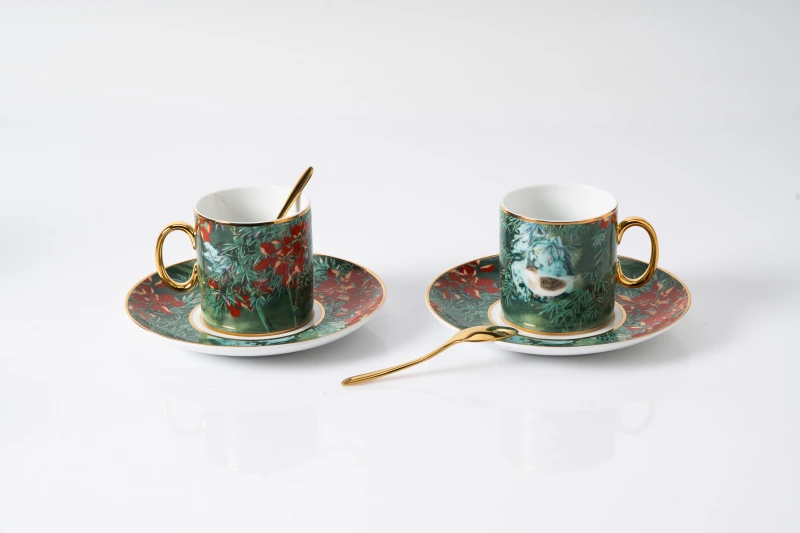 Green and Lush 15 Head Coffee Set