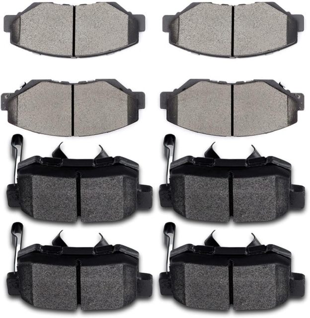D1086-7418 Front Ceramic & Rear Semi Metallic Disc Brake Pad Set Fit For Honda CR-V 2005-2006 2012-2016,Leading brake pads factory | manufacturer | supplier - China factory and Cambodia factory