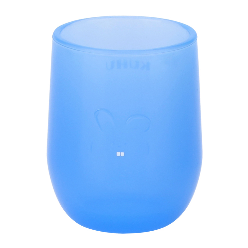 KUHU SILICONE Drinking Training Cup for Baby and Toddler - Open Cups for Babies - BPA-Free and Easy to Clean