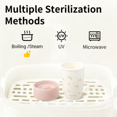 KUHU 360° Training Cup – Platinum Silicone Slow-Flow Spill-Proof Cup (240ml)