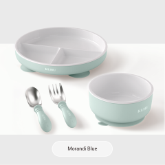 KUHU Ceramic + Silicone Baby Tableware– Stable, Safe, and Designed for Independent Feeding