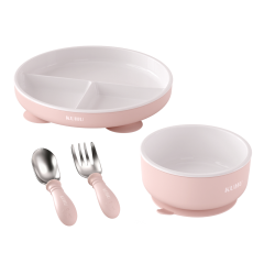 baby melt in mouth finger foods on ceramic suction plate