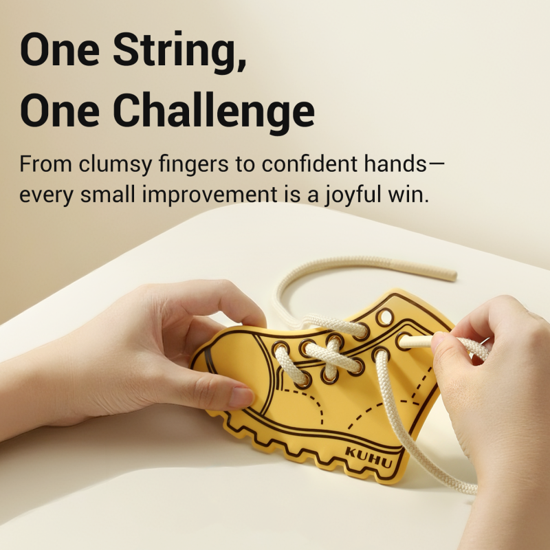Educational teething toy designed to support fine motor skill development