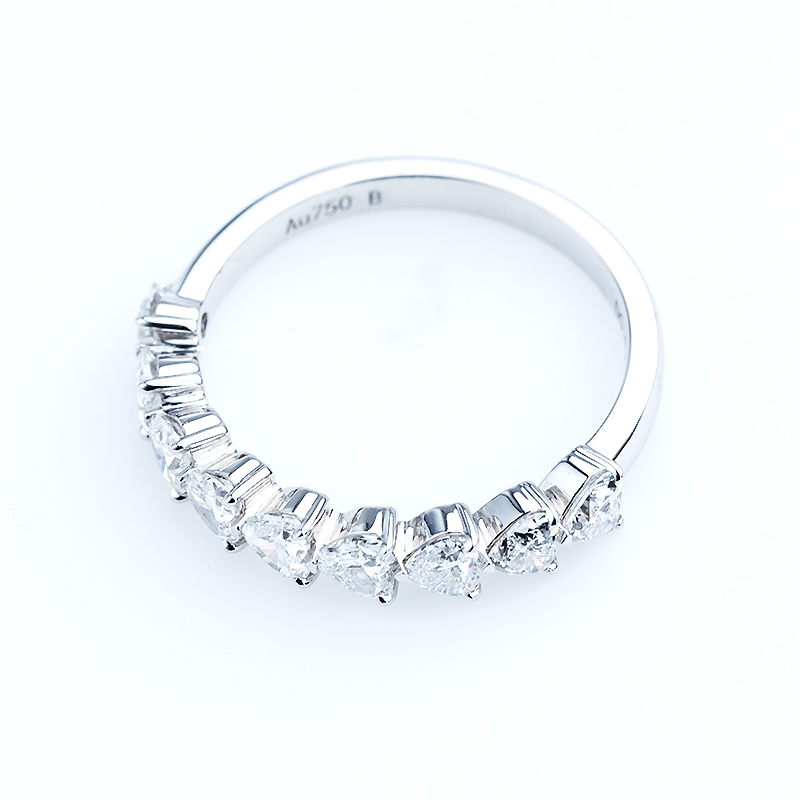 18k Gold Diamond Ring Engagement Solitaire Lab Diamond Wedding Ring