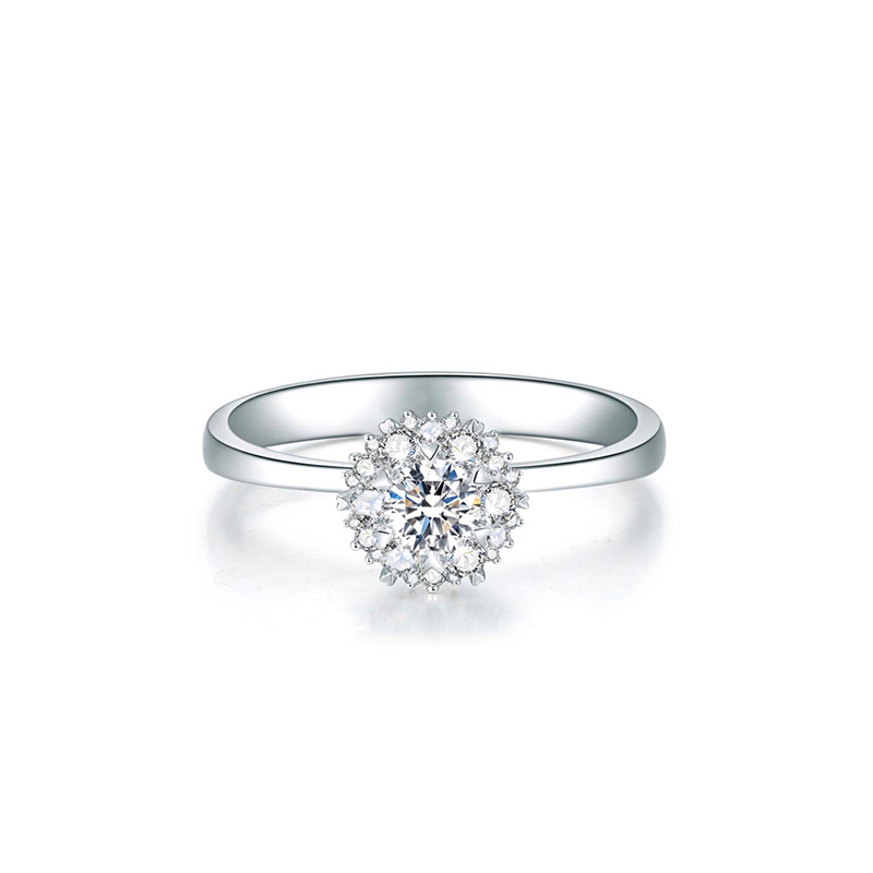 Heart-Inspired Diamond Ring for Everlasting Commitment