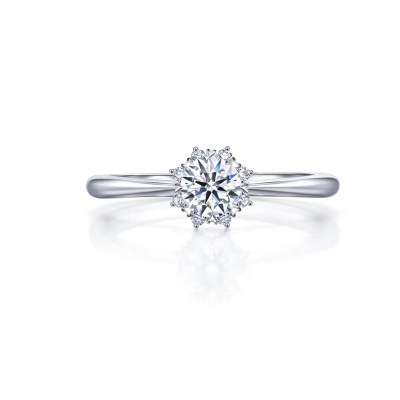 Frozen-Inspired Diamond Ring