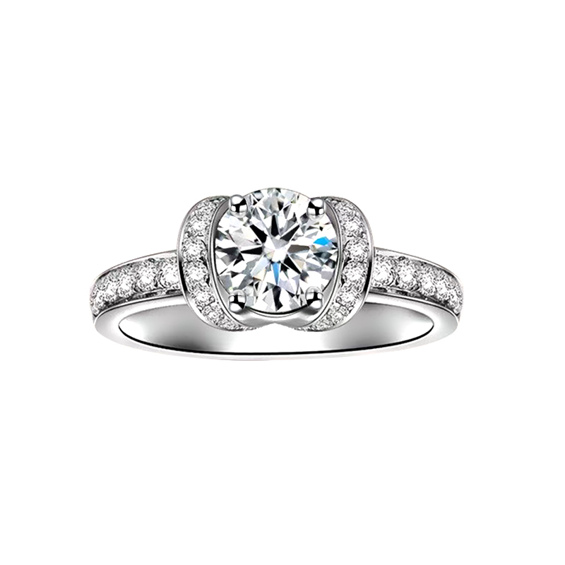 18K Gold Lab Diamond Ring