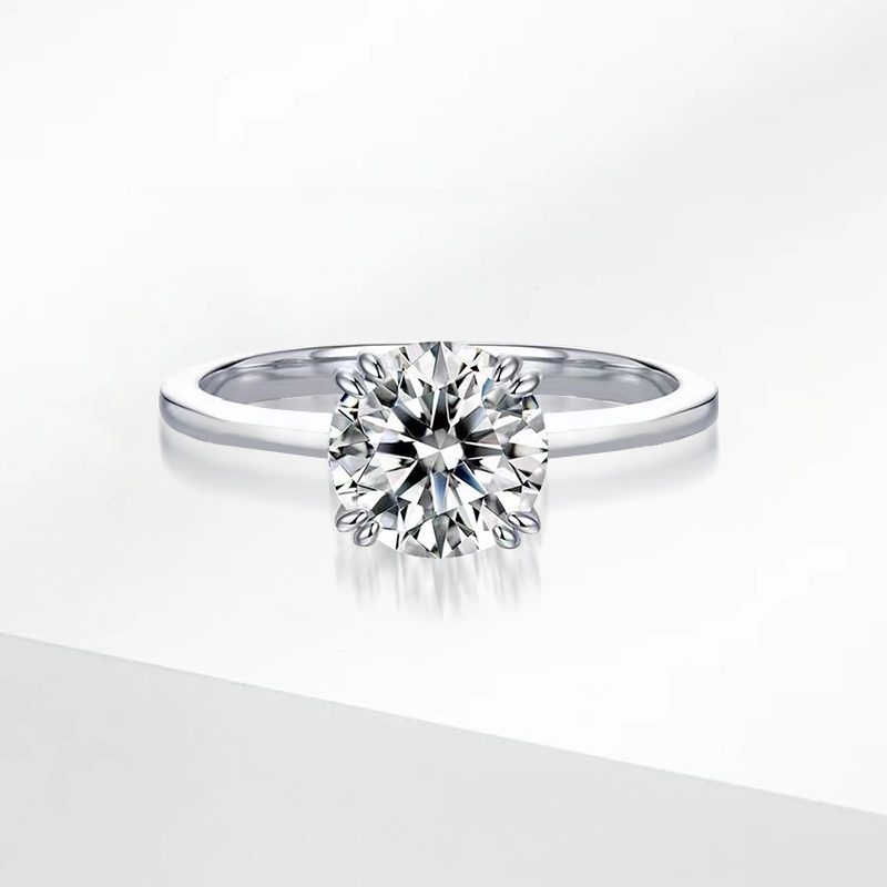 Lab Grown Diamond 18K Gold Ring