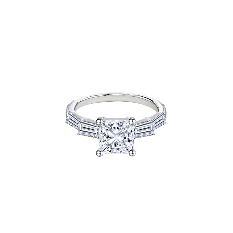 Lab Diamond 18K Gold Ring