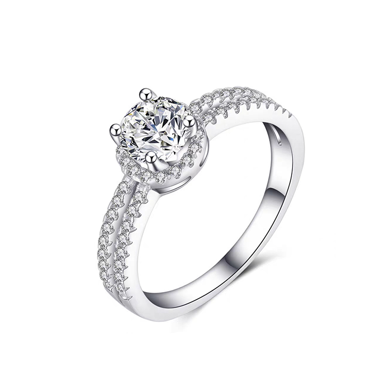 18K Gold Lab Diamond Ring
