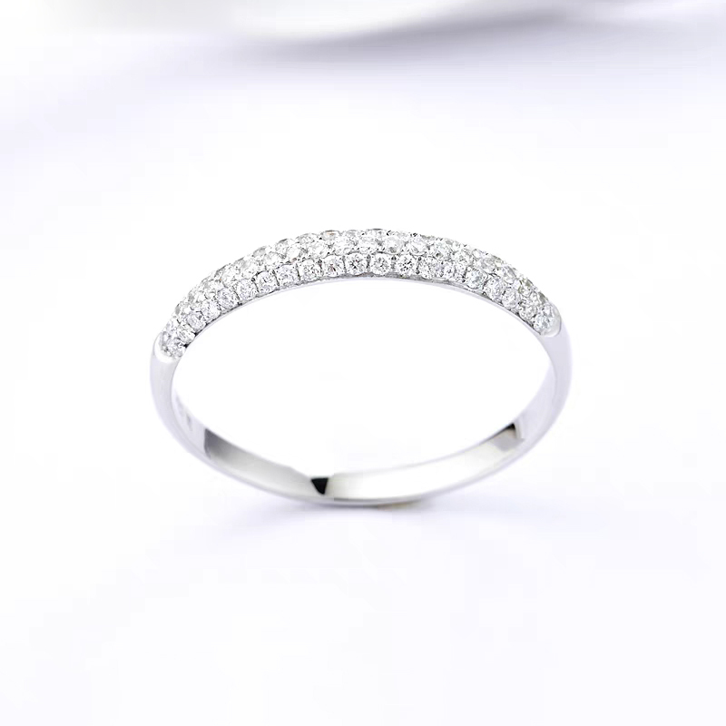 18K Gold Lab Grown Diamond Ring