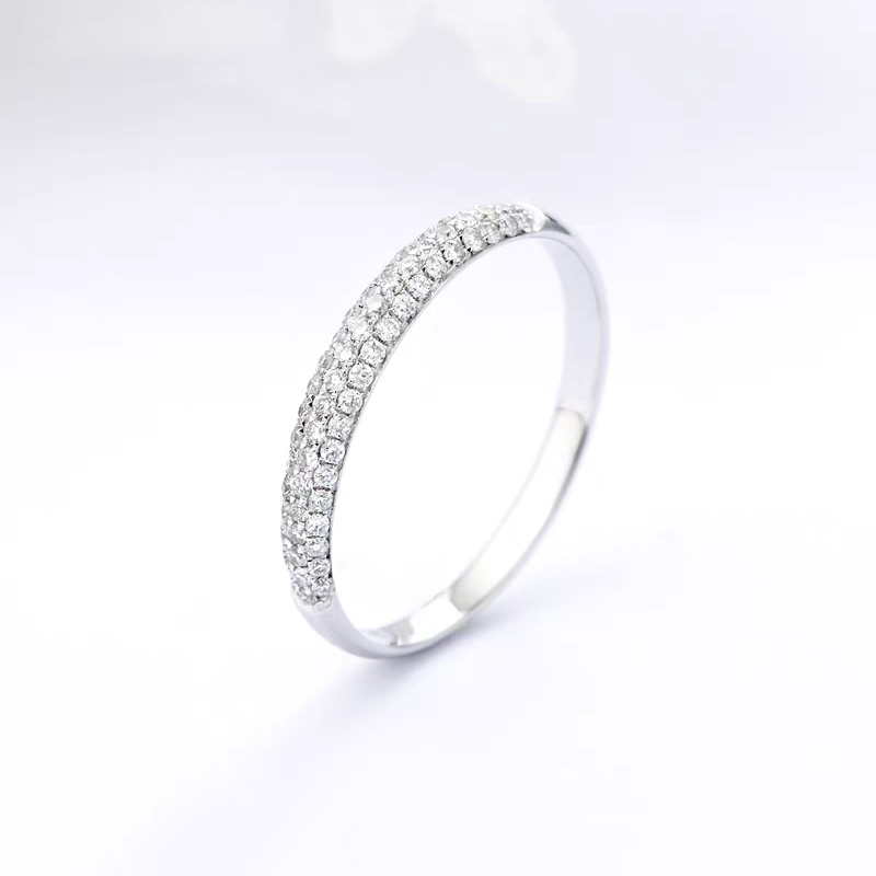 18K Gold Lab Grown Diamond Ring