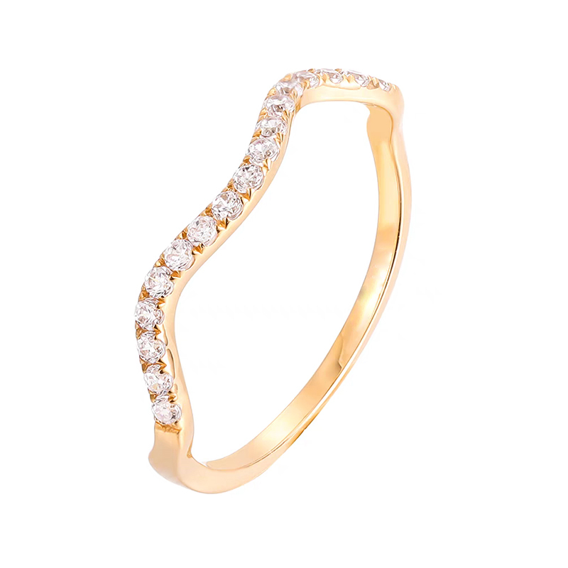 18K Gold Lab Grown Diamond Ring