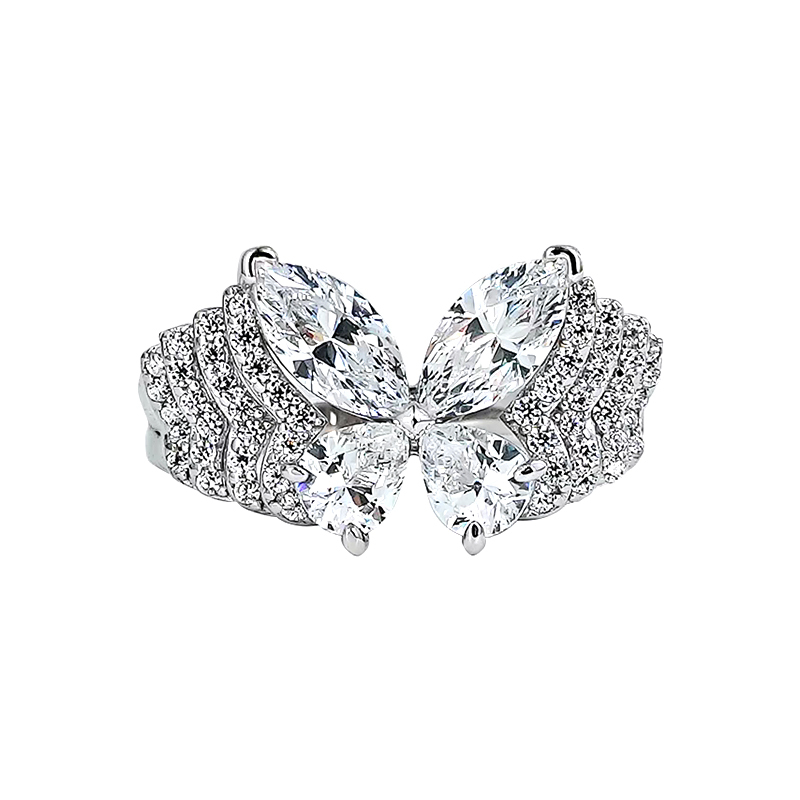Phantom Butterfly Diamond Ring