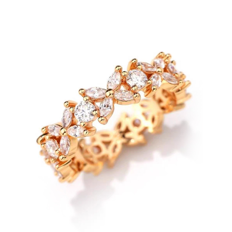 Victorian-Inspired Eternity Band