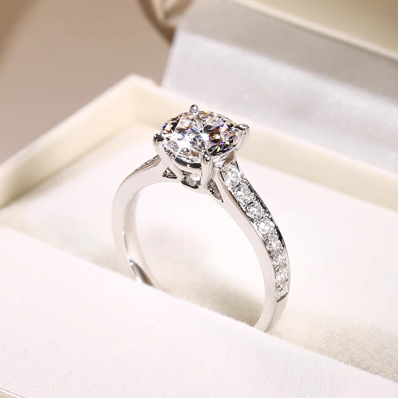Starlight Four-Prong Diamond Ring