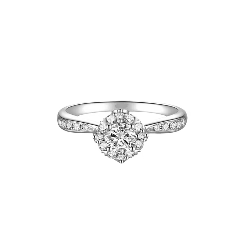 18K Gold Lab Grown Diamond Ring