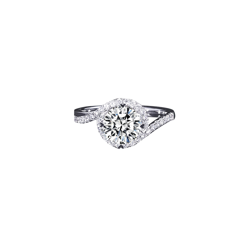 Angel's Eye-Inspired Diamond Ring