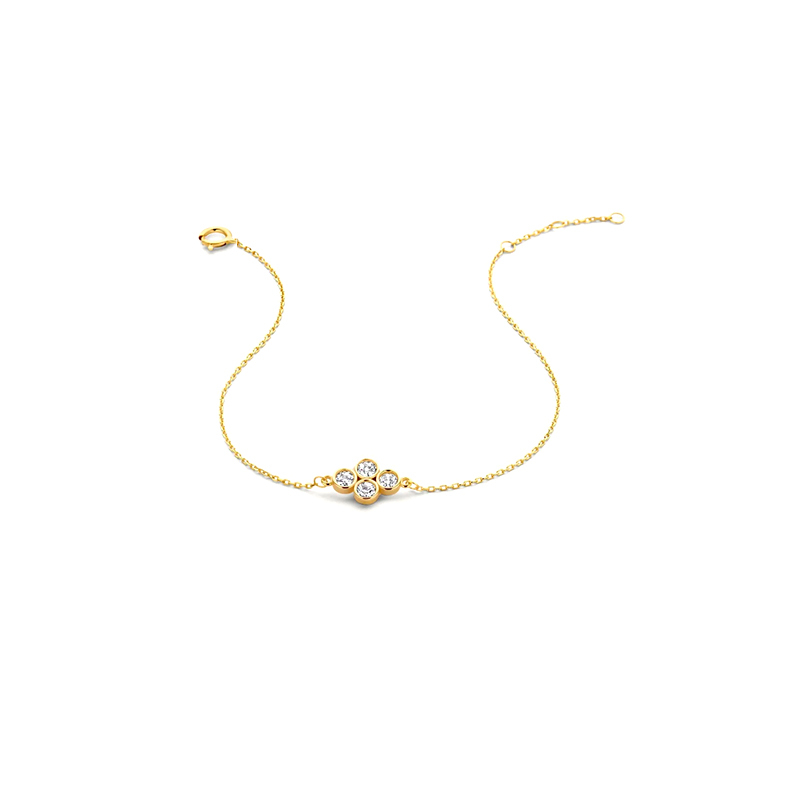 Bubble-Inspired Diamond Bracelet