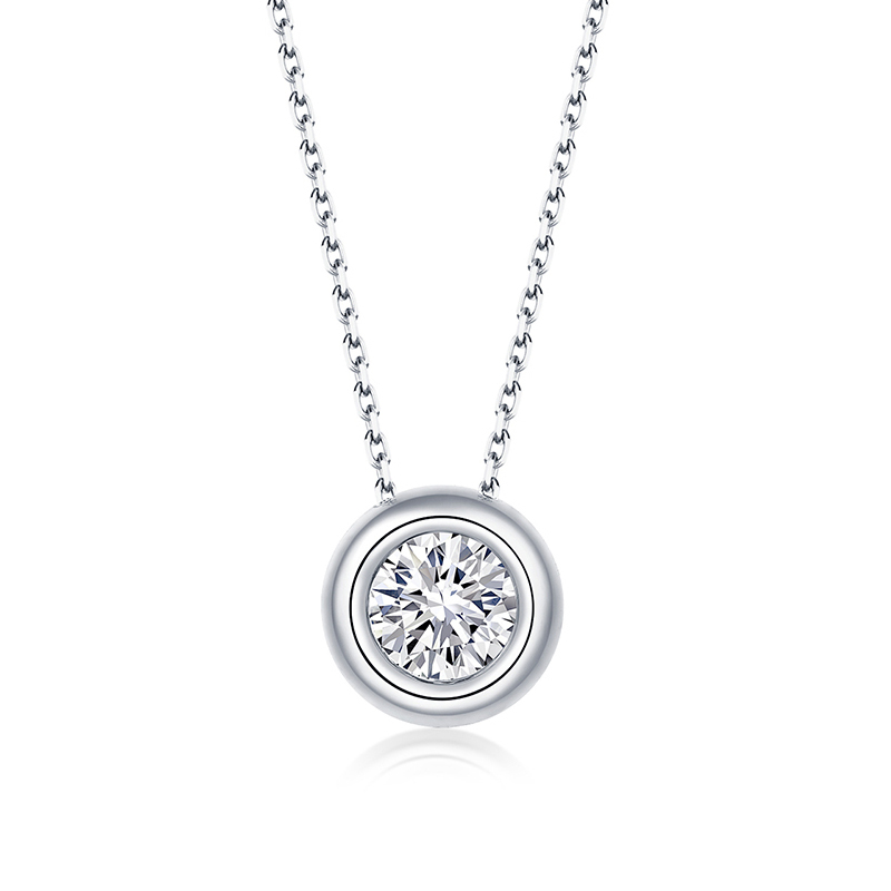 Bubble-Inspired Lab-Grown Diamond Necklace