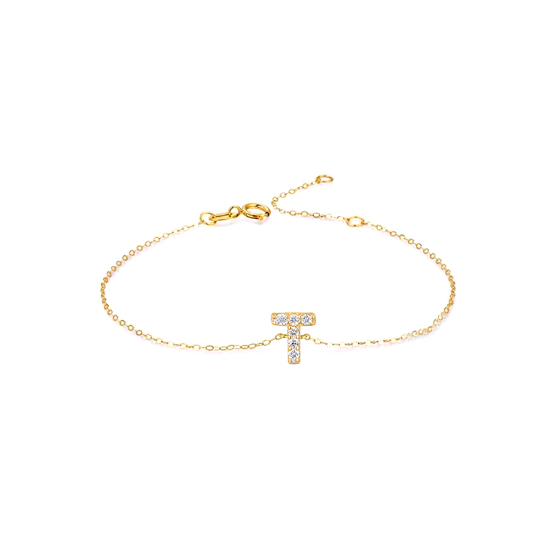 Letter-Inspired Diamond Bracelet