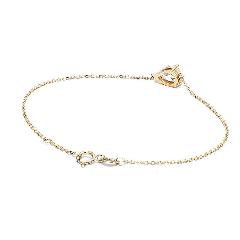 Pear-Cut Diamond Bracelet