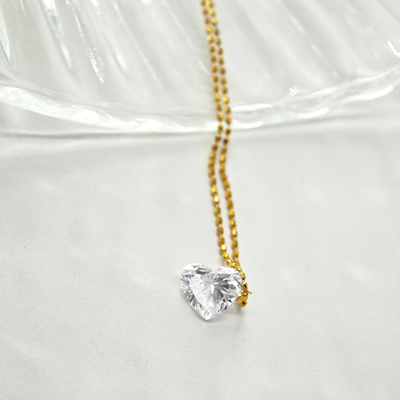 Heart-Cut Diamond Bracelet