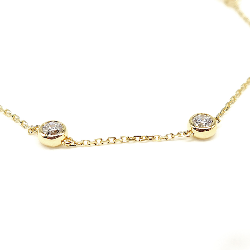 Bubble-Inspired Diamond Bracelet