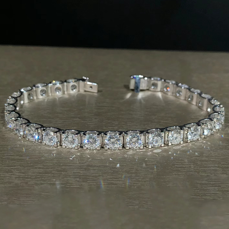 Diamond Line Tennis Bracelet