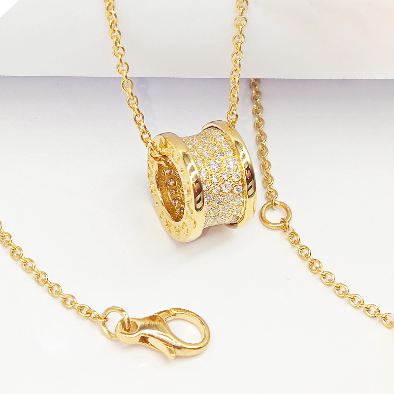 18k Lab Grown Diamond Necklace