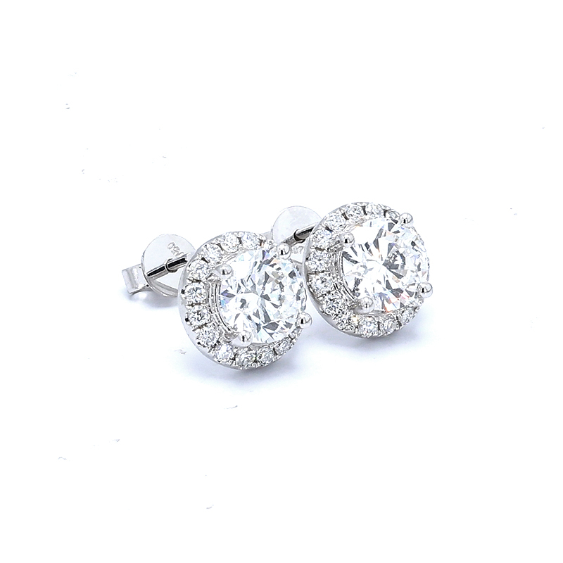 Lab Diamond Stud Earrings
