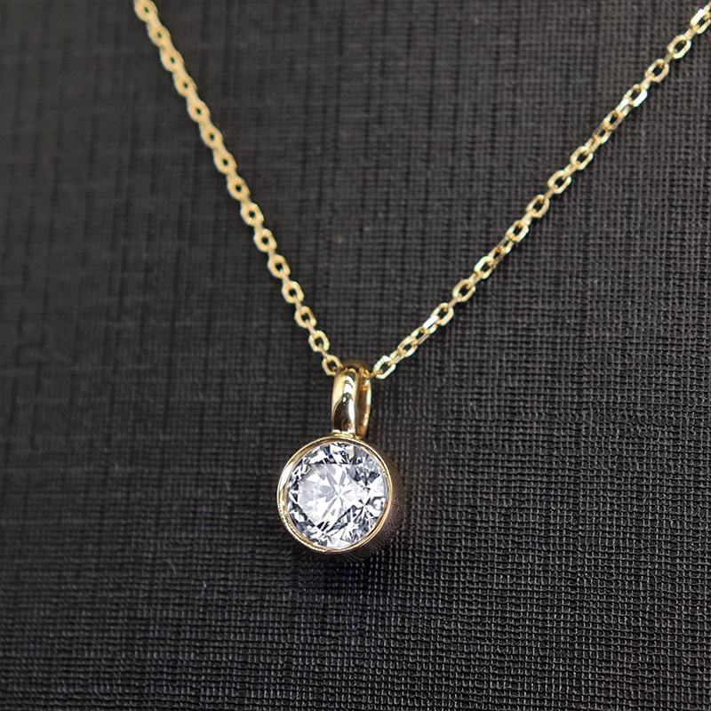 Bubble-Inspired Diamond Necklace
