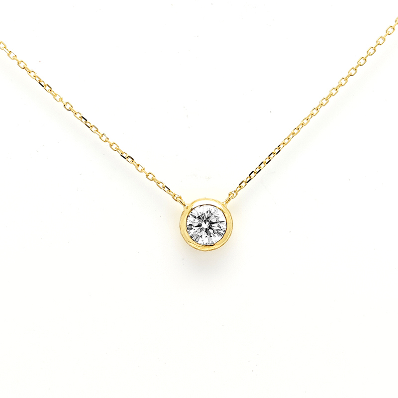 Bubble-Inspired Diamond Necklace