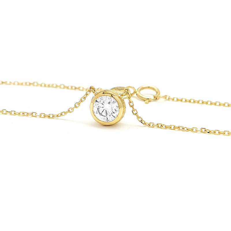 Bubble-Inspired Diamond Necklace