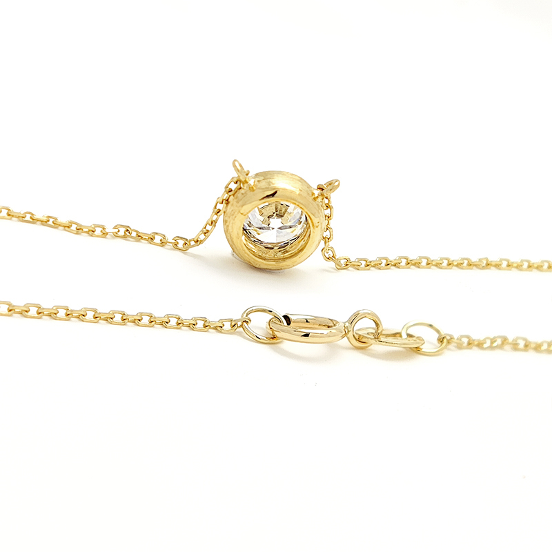 Bubble-Inspired Diamond Necklace