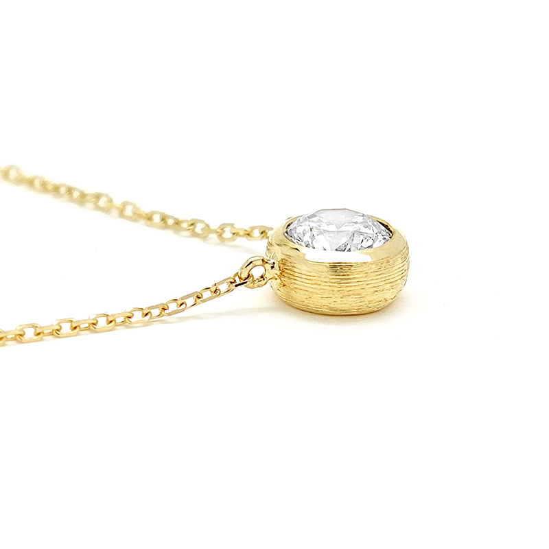 Bubble-Inspired Diamond Necklace