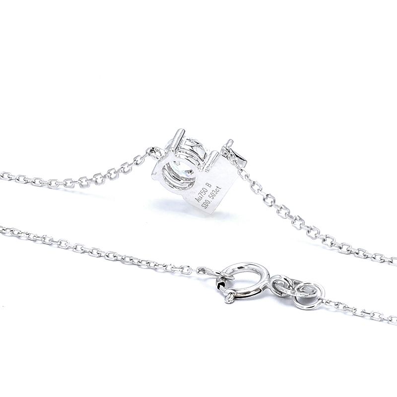 Heart-Inspired Diamond Necklace