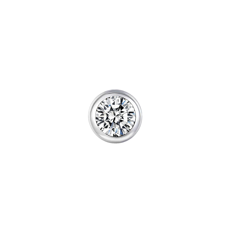 Bubble-Inspired Diamond Pendant