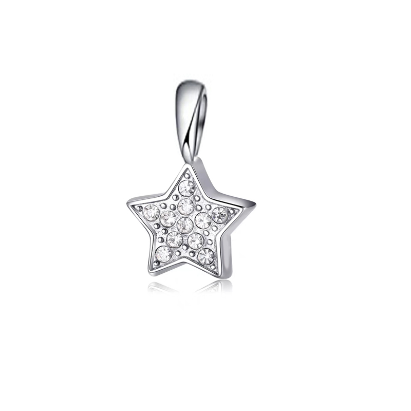 Star-Inspired Diamond Pendant