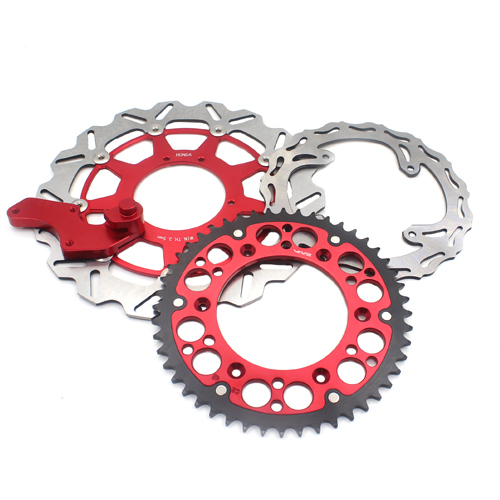 320MM Oversize Front Brake Disc Rotor Bracket Fit HONDA