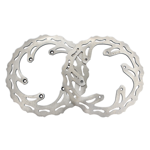 Front & Rear Brake Rotor Fit YAMAHA Front 250MM Rear 245MM Disc